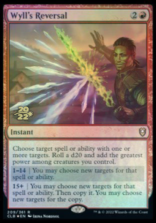 Wyll's Reversal [Commander Legends: Battle for Baldur's Gate Prerelease Promos] | Galactic Gamez