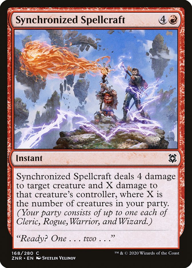 Synchronized Spellcraft [Zendikar Rising] | Galactic Gamez
