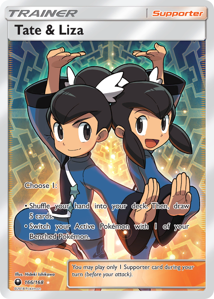 Tate & Liza (166/168) [Sun & Moon: Celestial Storm] | Galactic Gamez