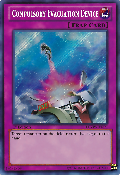 Compulsory Evacuation Device [LCYW-EN291] Secret Rare | Galactic Gamez