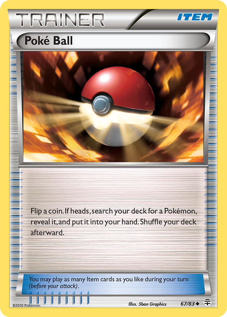 Poke Ball (67/83) [XY: Generations] | Galactic Gamez