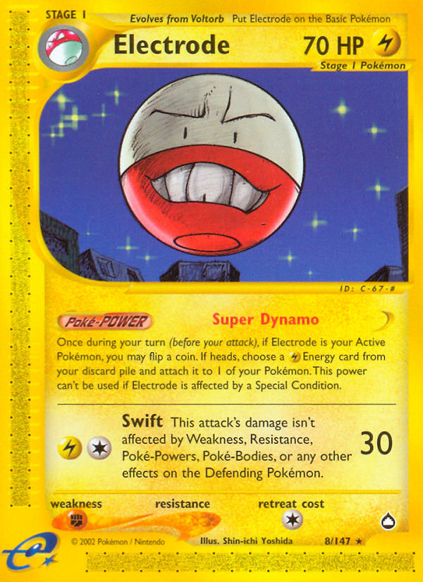 Electrode (8/147) [Aquapolis] | Galactic Gamez