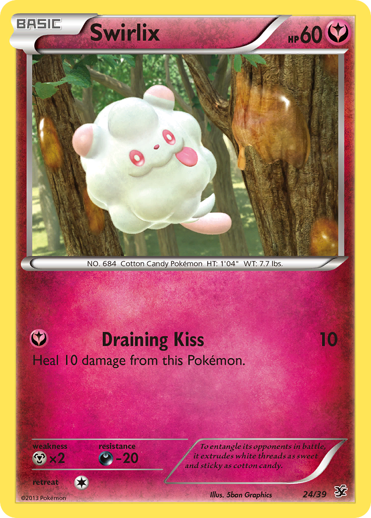 Swirlix (24/39) [XY: Kalos Starter Set] | Galactic Gamez