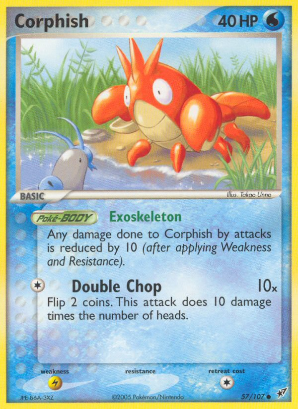 Corphish (57/107) [EX: Deoxys] | Galactic Gamez