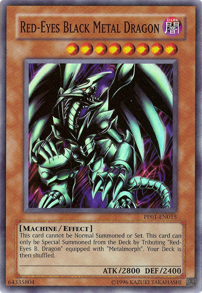 Red-Eyes Black Metal Dragon [PP01-EN015] Super Rare | Galactic Gamez