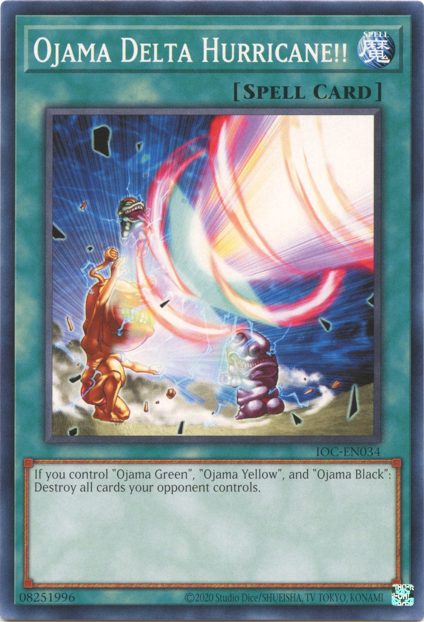 Ojama Delta Hurricane!! (25th Anniversary) [IOC-EN034] Common | Galactic Gamez