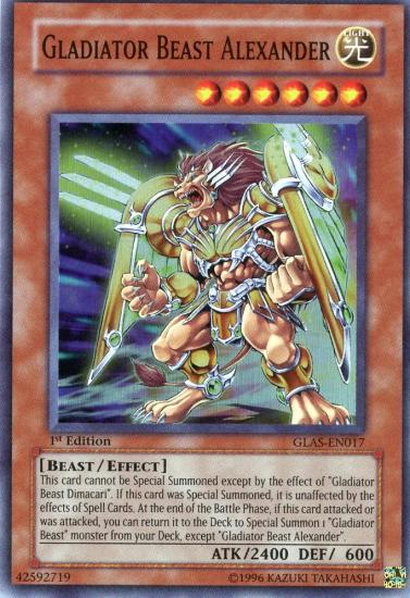 Gladiator Beast Alexander [GLAS-EN017] Super Rare | Galactic Gamez