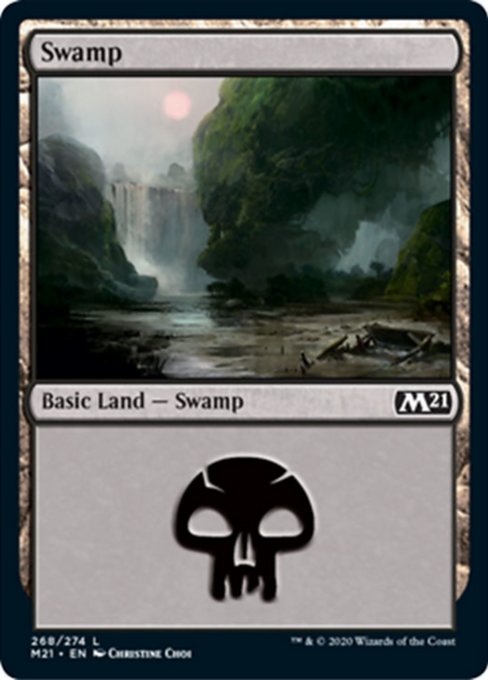 Swamp (268) [Core Set 2021] | Galactic Gamez