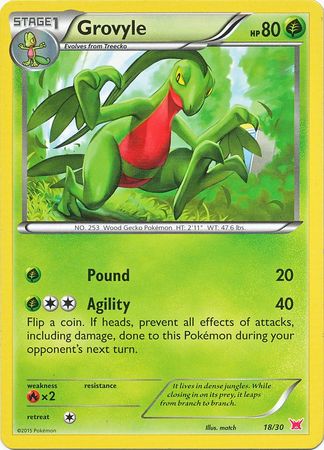 Grovyle (18/30) [XY: Trainer Kit 2 - Latias] | Galactic Gamez