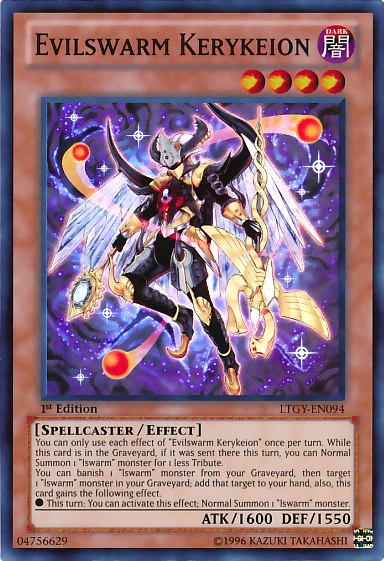 Evilswarm Kerykeion [LTGY-EN094] Super Rare | Galactic Gamez