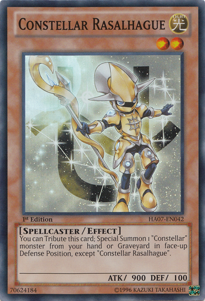 Constellar Rasalhague [HA07-EN042] Super Rare | Galactic Gamez