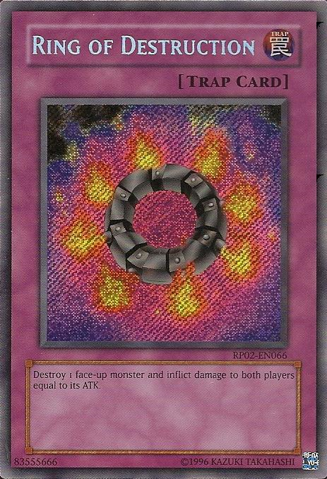 Ring of Destruction [RP02-EN066] Secret Rare | Galactic Gamez