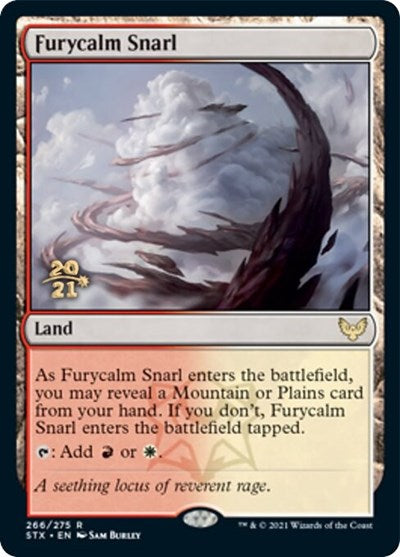 Furycalm Snarl [Strixhaven: School of Mages Prerelease Promos] | Galactic Gamez