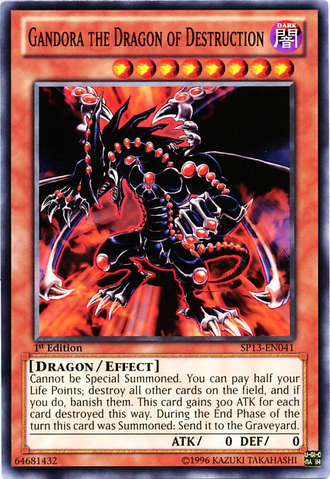 Gandora the Dragon of Destruction [SP13-EN041] Common | Galactic Gamez
