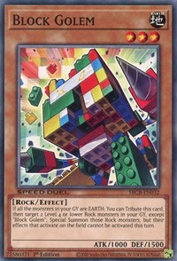 Block Golem [SBCB-EN032] Common | Galactic Gamez