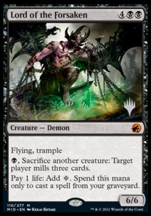 Lord of the Forsaken (Promo Pack) [Innistrad: Midnight Hunt Promos] | Galactic Gamez