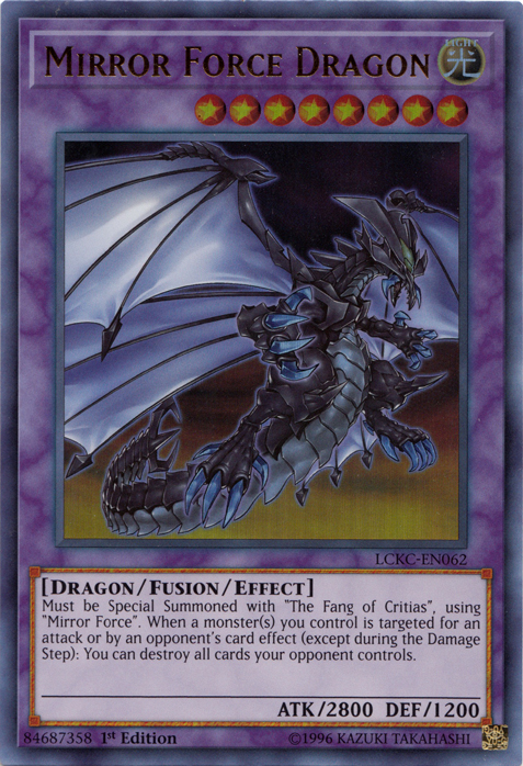 Mirror Force Dragon [LCKC-EN062] Ultra Rare | Galactic Gamez