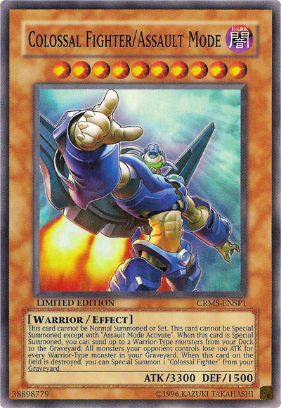 Colossal Fighter/Assault Mode [CRMS-ENSP1] Super Rare | Galactic Gamez