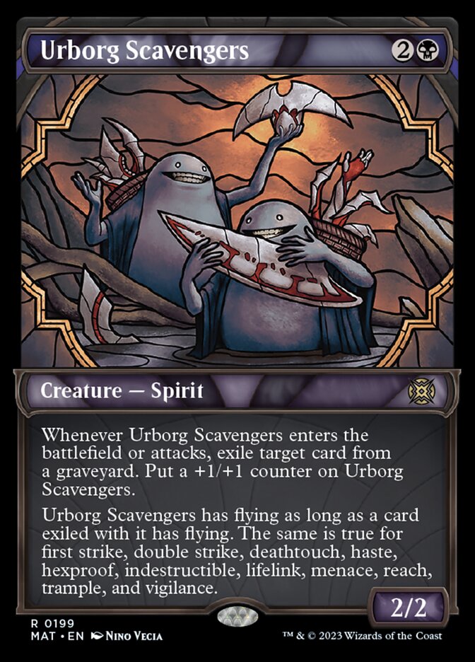 Urborg Scavengers (Showcase Halo Foil) [March of the Machine: The Aftermath] | Galactic Gamez