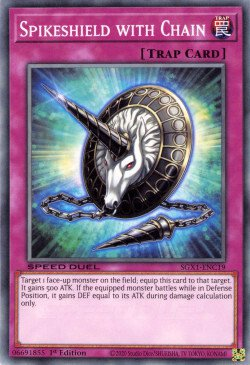 Spikeshield with Chain [SGX1-ENC19] Common | Galactic Gamez