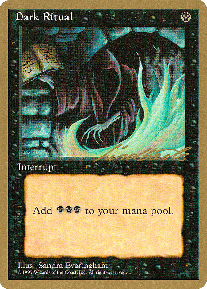 Dark Ritual (Leon Lindback) [Pro Tour Collector Set] | Galactic Gamez