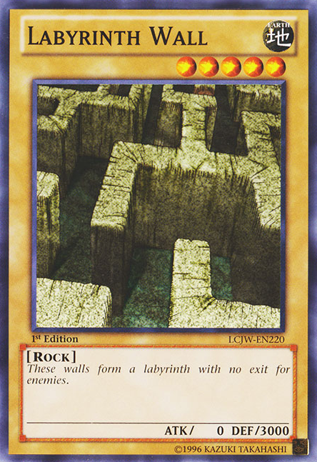 Labyrinth Wall [LCJW-EN220] Common | Galactic Gamez