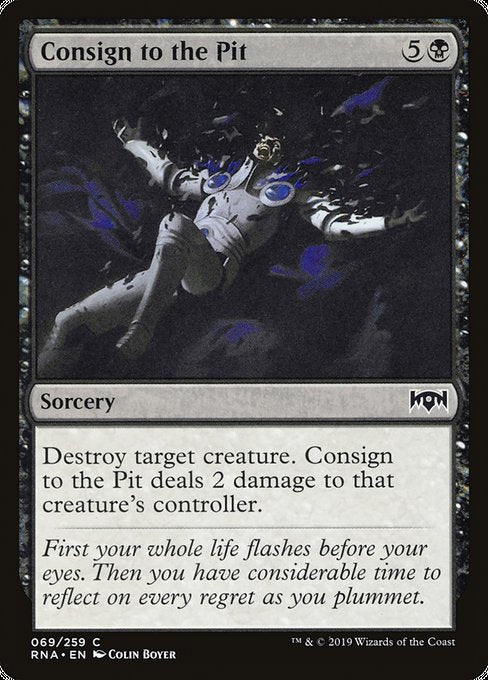 Consign to the Pit [Ravnica Allegiance] | Galactic Gamez