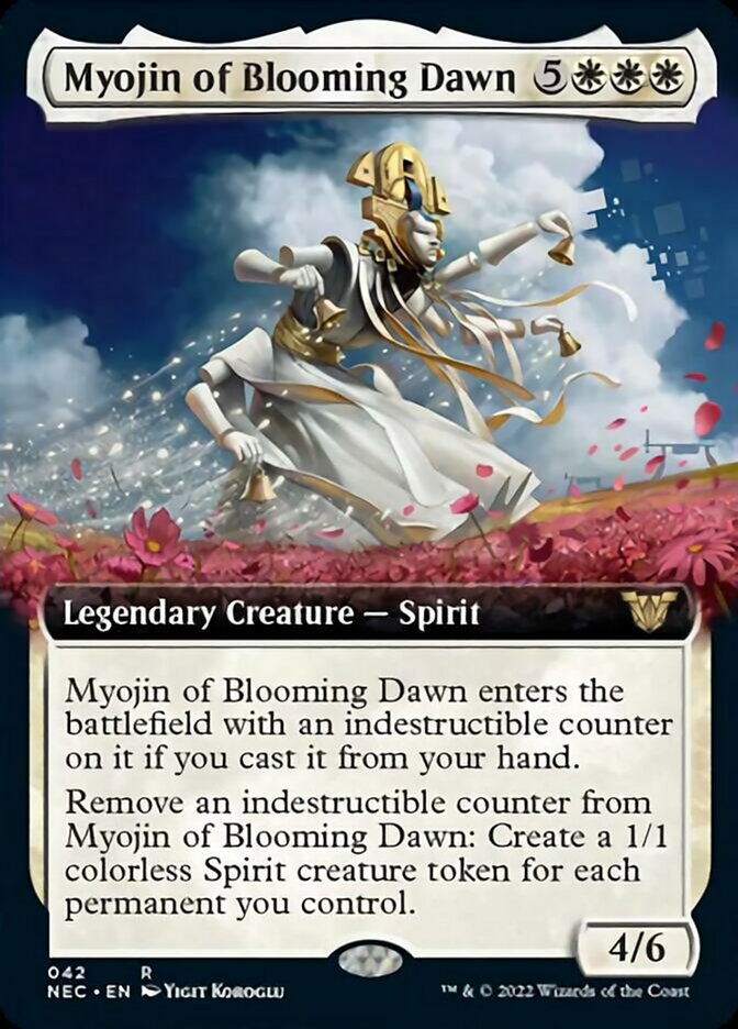 Myojin of Blooming Dawn (Extended) [Kamigawa: Neon Dynasty Commander] | Galactic Gamez