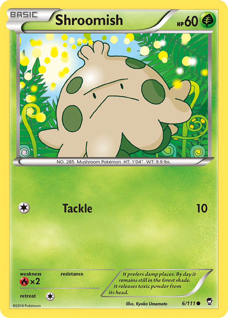 Shroomish (6/111) [XY: Furious Fists] | Galactic Gamez