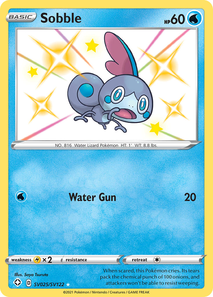 Sobble (SV025/SV122) [Sword & Shield: Shining Fates] | Galactic Gamez