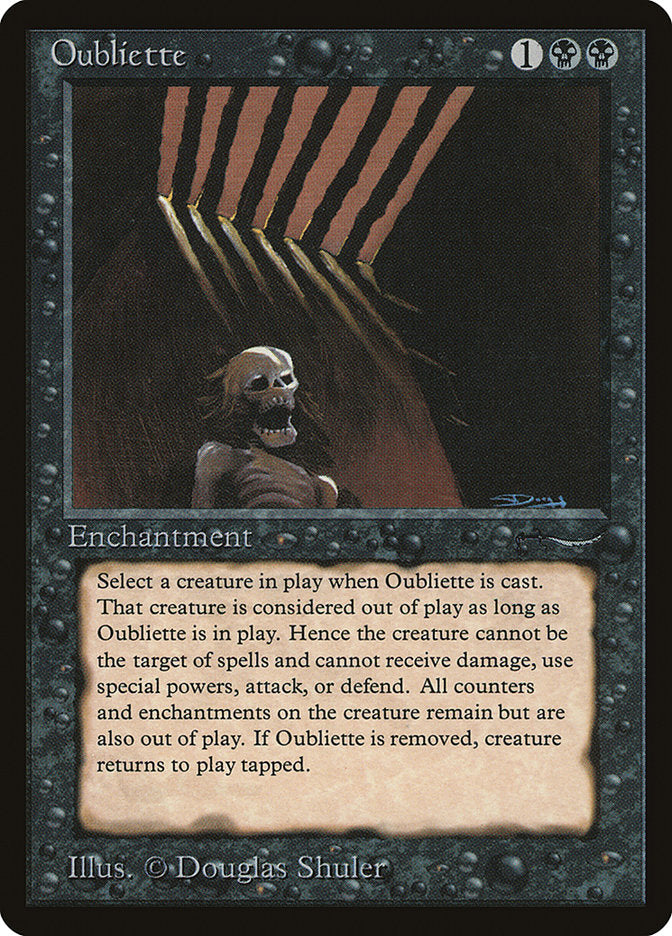 Oubliette (Light Mana Cost) [Arabian Nights] | Galactic Gamez