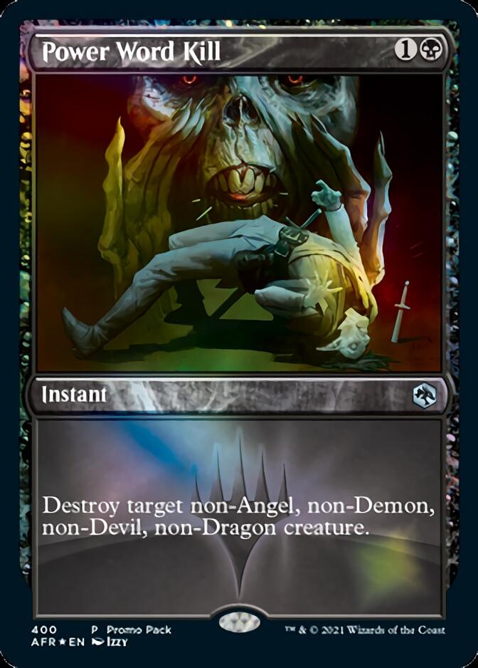 Power Word Kill (Promo Pack) [Dungeons & Dragons: Adventures in the Forgotten Realms] | Galactic Gamez