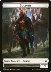 Soldier Token // Thrull Token [Commander Legends Tokens] | Galactic Gamez