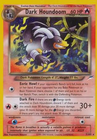 Dark Houndoom (7/105) [Neo Destiny Unlimited] | Galactic Gamez