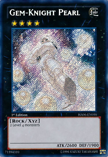 Gem-Knight Pearl [HA06-EN050] Secret Rare | Galactic Gamez