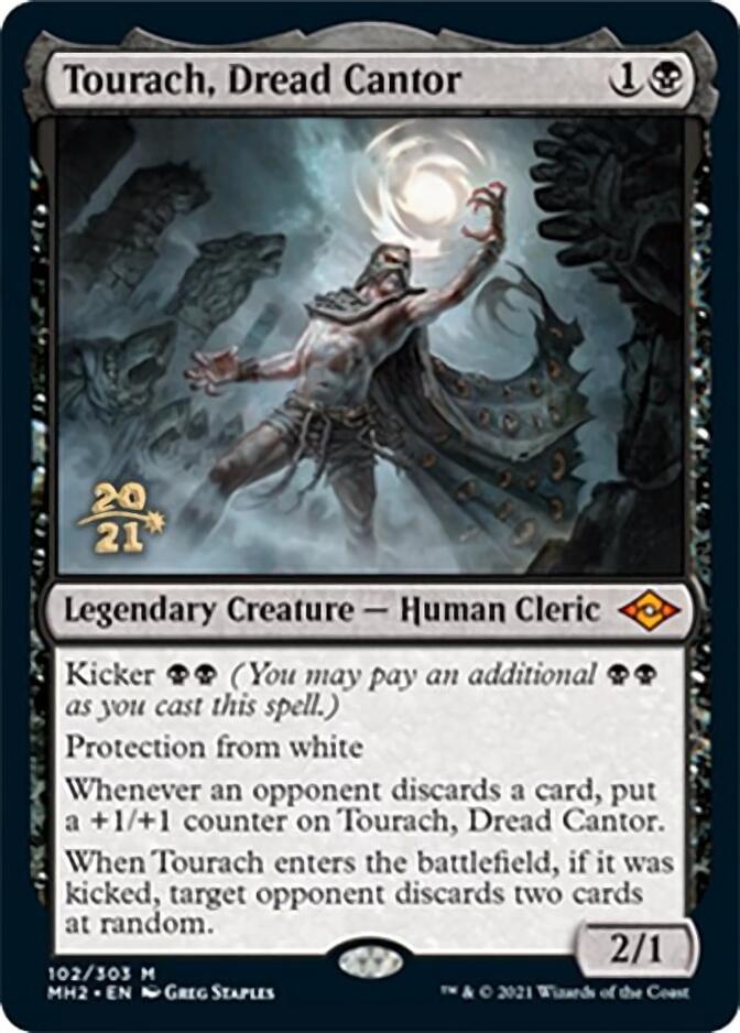 Tourach, Dread Cantor [Modern Horizons 2 Prerelease Promos] | Galactic Gamez