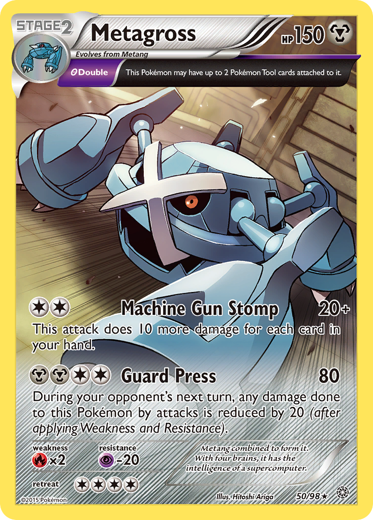 Metagross (50/98) [XY: Ancient Origins] | Galactic Gamez