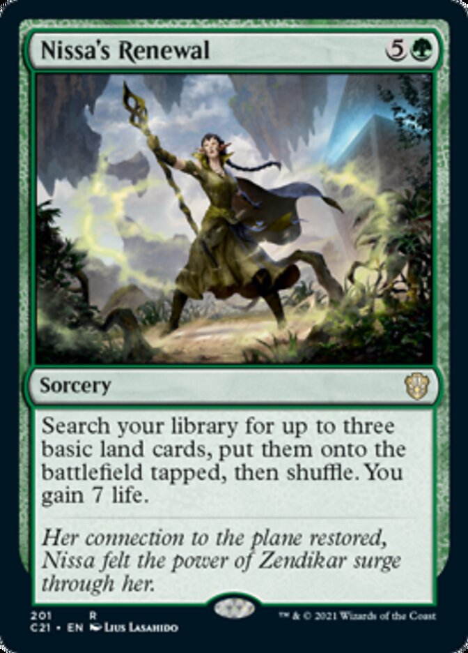 Nissa's Renewal [Commander 2021] | Galactic Gamez