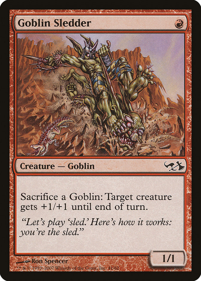 Goblin Sledder [Duel Decks: Elves vs. Goblins] | Galactic Gamez