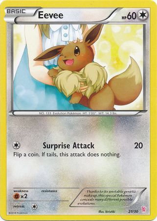 Eevee (21/30) [XY: Trainer Kit - Sylveon] | Galactic Gamez