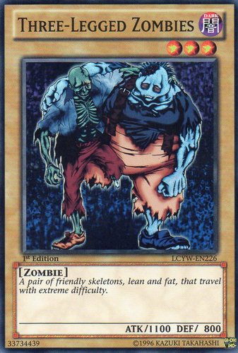 Three-Legged Zombies [LCYW-EN226] Super Rare | Galactic Gamez