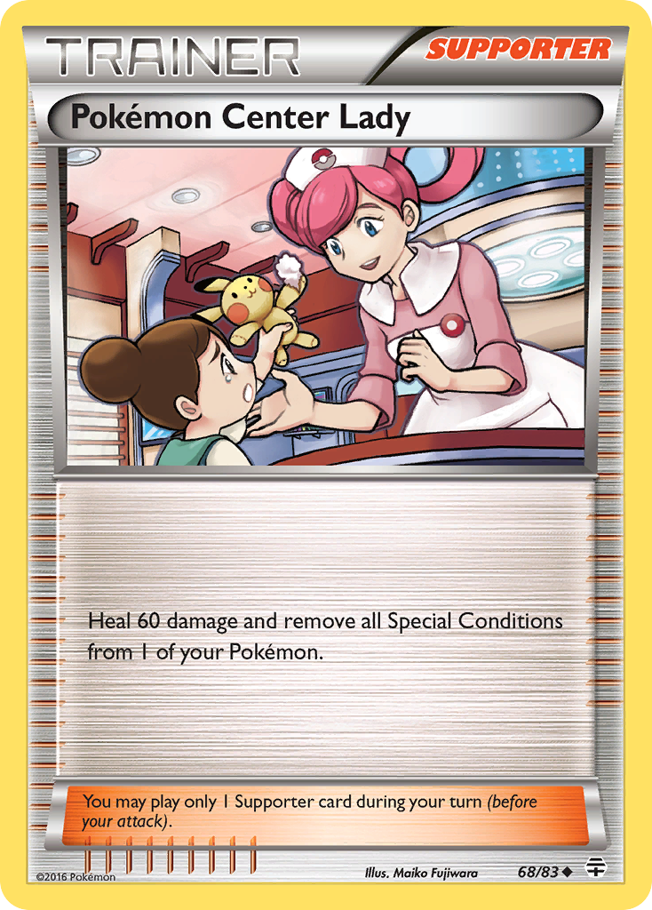 Pokemon Center Lady (68/83) [XY: Generations] | Galactic Gamez