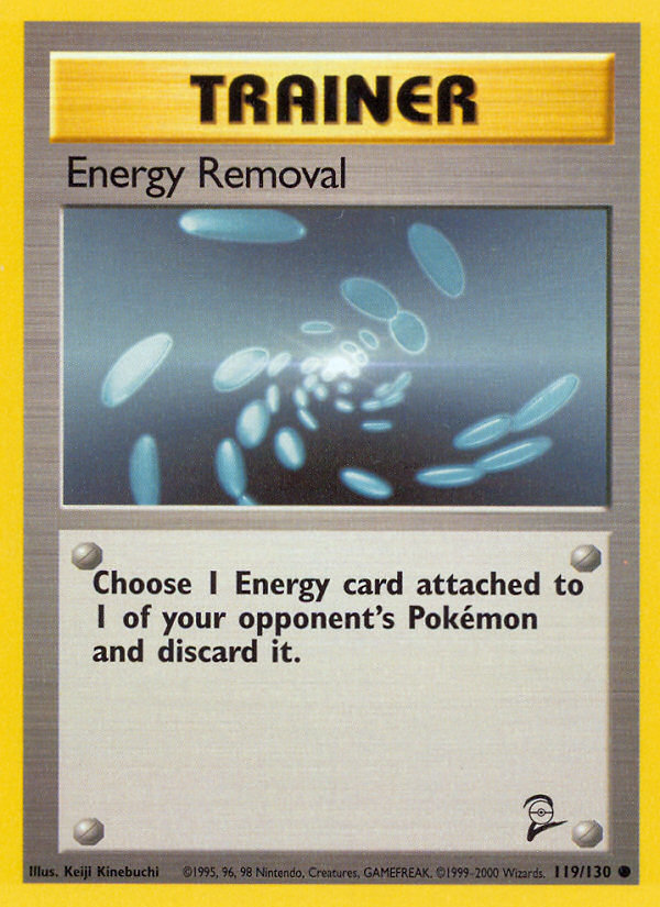 Energy Removal (119/130) [Base Set 2] | Galactic Gamez