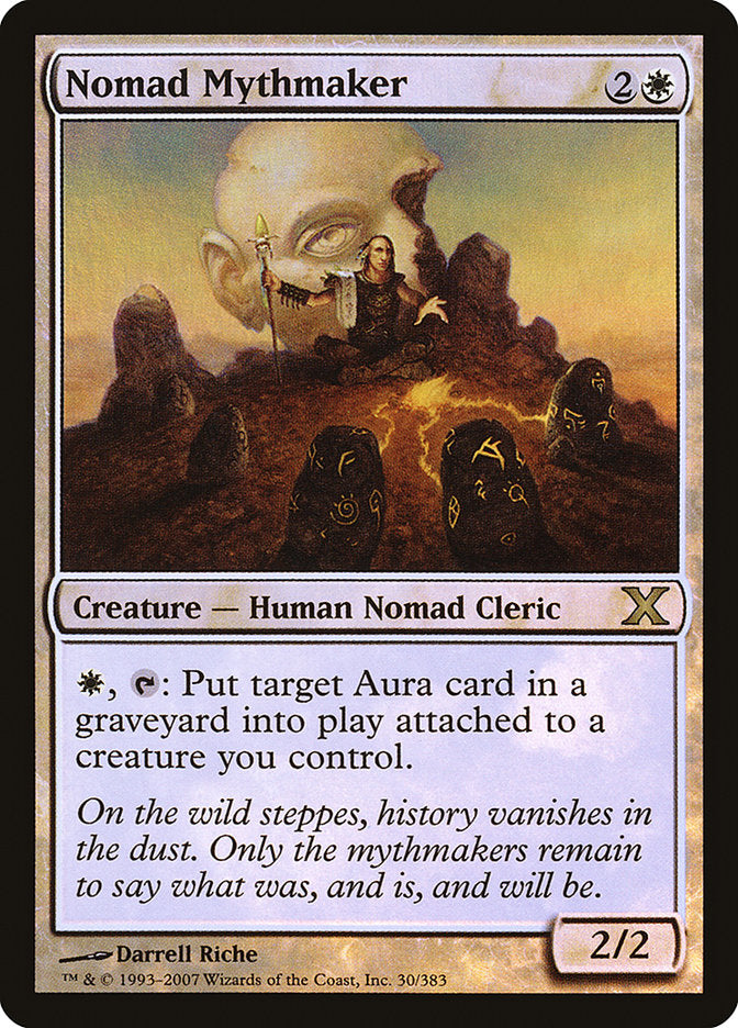 Nomad Mythmaker (Premium Foil) [Tenth Edition] | Galactic Gamez