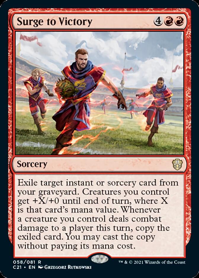 Surge to Victory [Commander 2021] | Galactic Gamez