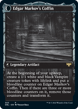 Edgar, Charmed Groom // Edgar Markov's Coffin [Innistrad: Double Feature] | Galactic Gamez