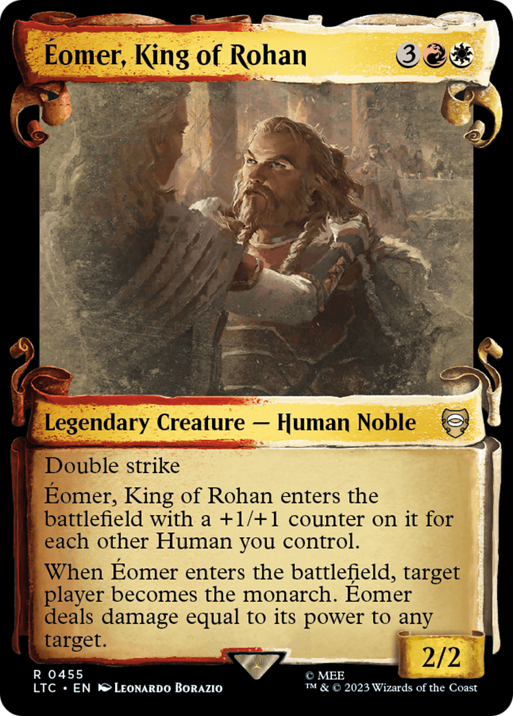 Eomer, King of Rohan [The Lord of the Rings: Tales of Middle-Earth Commander Showcase Scrolls] | Galactic Gamez