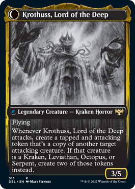 Runo Stromkirk // Krothuss, Lord of the Deep [Innistrad: Double Feature] | Galactic Gamez