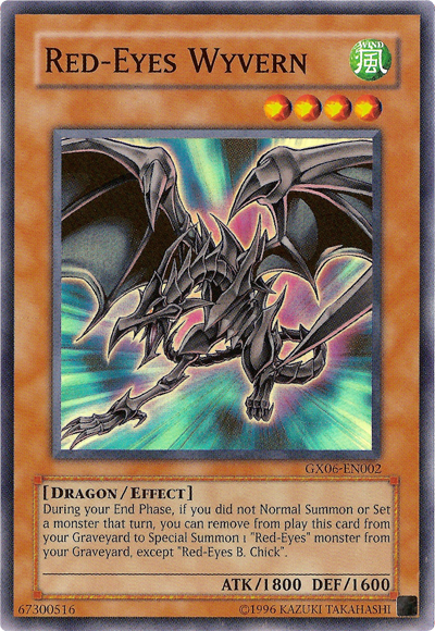 Red-Eyes Wyvern [GX06-EN002] Super Rare | Galactic Gamez