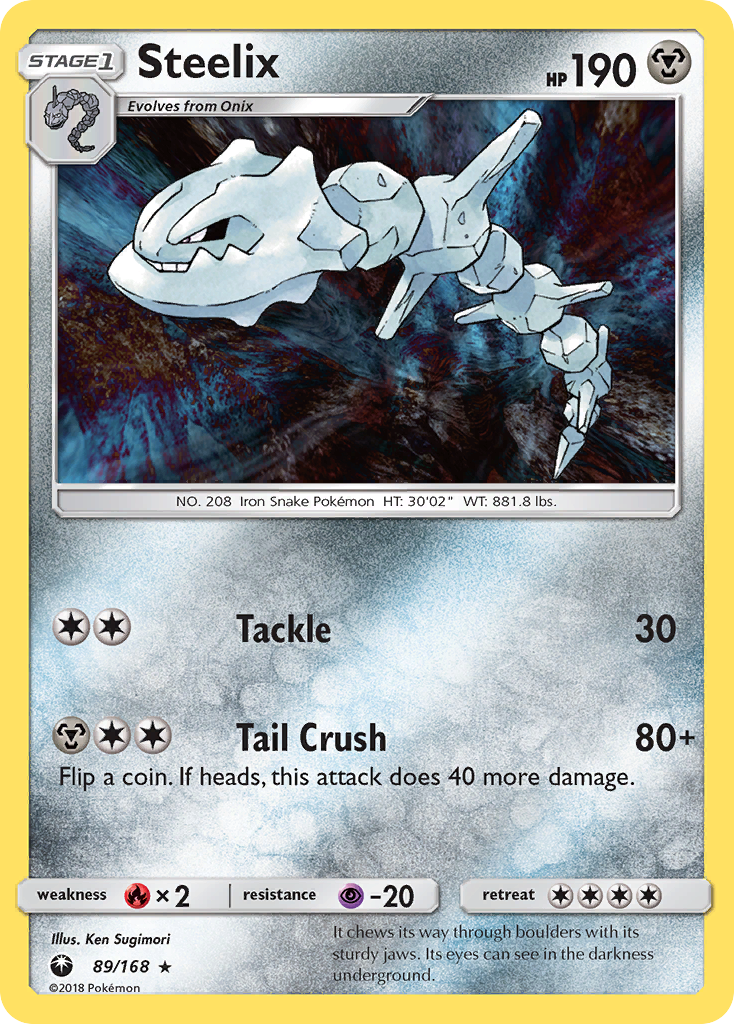 Steelix (89/168) [Sun & Moon: Celestial Storm] | Galactic Gamez